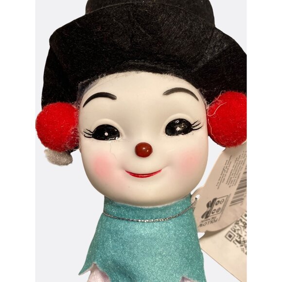 Mr. Christmas Snowman Knee Hugger Soft Plush With Vinyl Face Indoor Use Only - Picture 10 of 10